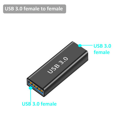 Adaptor tip C la USB3.0 3.1 OTG cu conector de încărcare pentru Samsung Xiaomi, adaptoare pentru transfer de date, convertor USB C la USB A