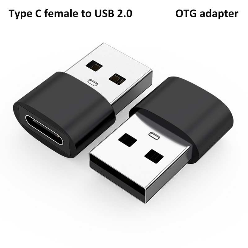 C típusú USB 3.0 3.1 OTG adapter töltőcsatlakozóval Samsung Xiaomi USB C - USB A konverter adatátviteli adapterekhez