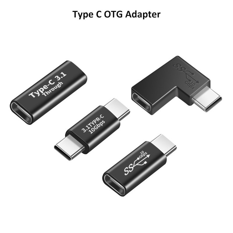 C típusú USB 3.0 3.1 OTG adapter töltőcsatlakozóval Samsung Xiaomi USB C - USB A konverter adatátviteli adapterekhez
