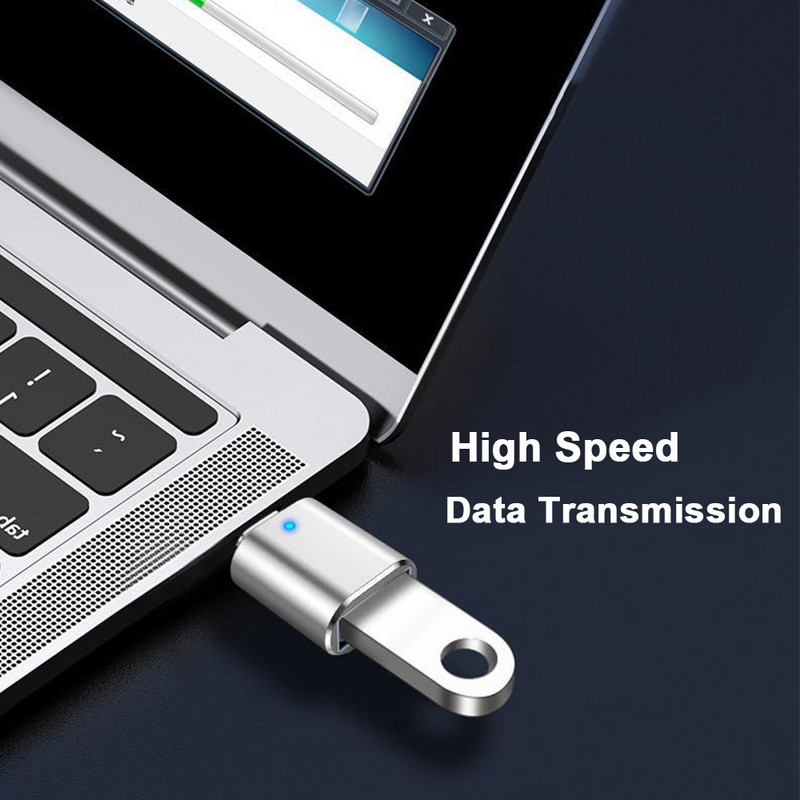 C típusú USB-USB 3.0 OTG-adapter Type-C dugaszoló-USB 3.0-csatlakozó USB C-adapter Macbook Pro Xiaomi Huawei Samsunghoz