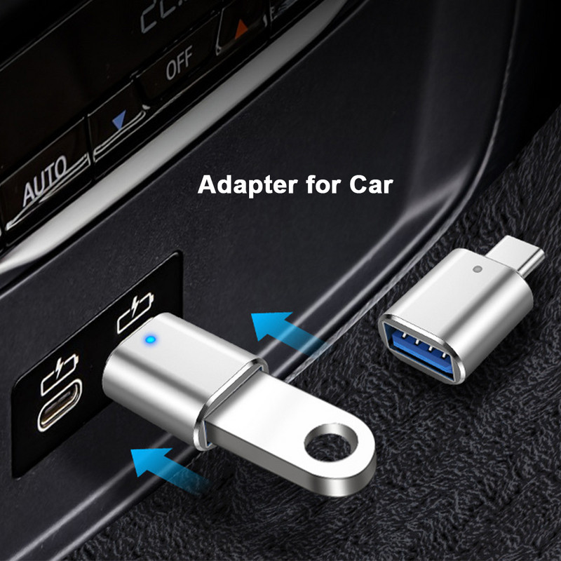 C típusú USB-USB 3.0 OTG-adapter Type-C dugaszoló-USB 3.0-csatlakozó USB C-adapter Macbook Pro Xiaomi Huawei Samsunghoz
