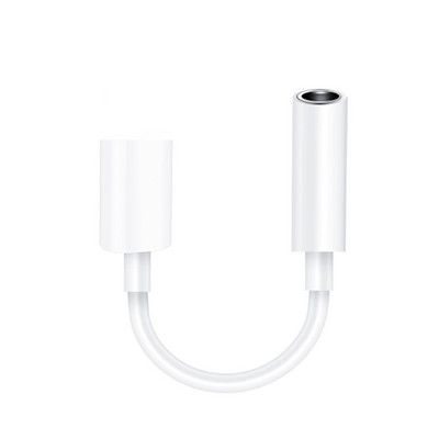 Adaptor audio cu iluminare duală pentru IPhone XS MAX XR X 8 Plus 3,5 mm Jack de încărcare căști Splitter Aux 2 în 1 pentru IOS 11 12