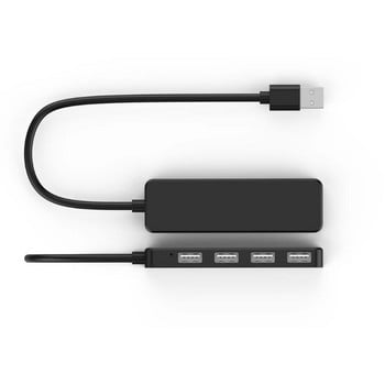 USB 2.0 4 Ports Hub Extension Splitter Adapter για Φορτιστή Υπολογιστή φορητού υπολογιστή