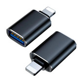 Conector OTG Adaptor Lightning masculin la USB3.0 pentru microfon disc U Convertor USB A pentru laptop iPad iPhone 12 11 Pro XS Max XR