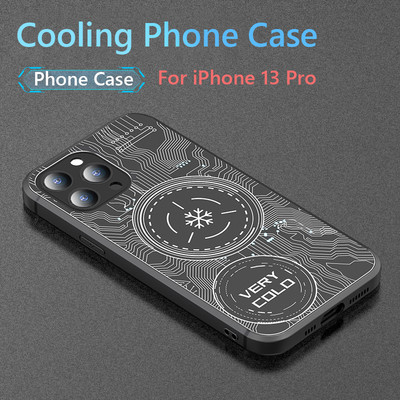 Pentru iPhone 13/13 Pro/13 Pro Max Răcitoare magnetice Accesorii pentru jocuri Toate Carcasa radiatorului pentru telefon din aliaj de aluminiu Cheltuiește Anti-cădere