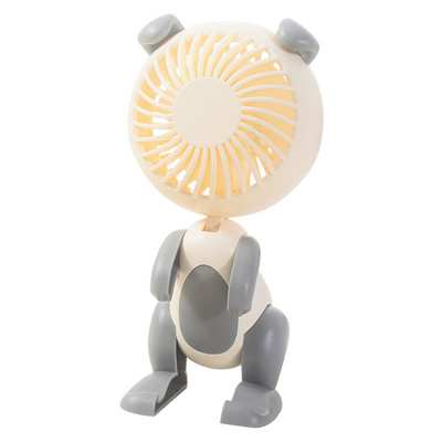 Ventilator portabil USB de mână Ventilator electric de răcire cu aer reîncărcabil Suport reglabil pentru telefon mobil cu 3 viteze pentru iPhone 14 13/Android