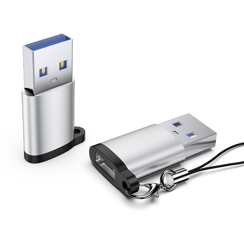 1db Legújabb Type-c – USB 3.0 adapter töltőadapter USB C csatlakozó merevlemez USB 3.0a férfi átalakító Samsung Xiaomi Huaweihez