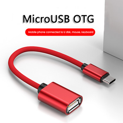 Universalus aukštos kokybės Otg tipo C laidas greito įkrovimo USB Otg tipo C iki USB adapterio C tipo vyriškas A moteriškas Otg duomenų laido adapteris