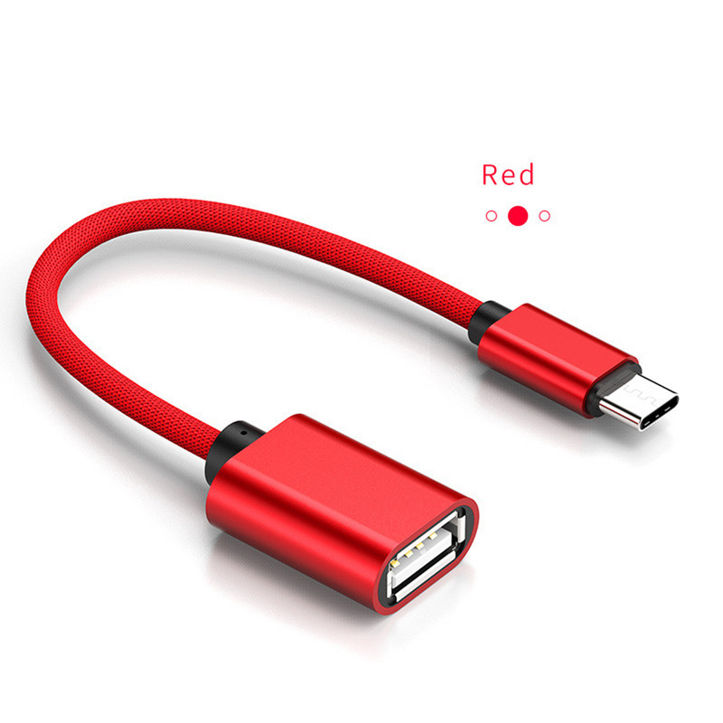 Univerzális, kiváló minőségű Otg C típusú kábel Gyorstöltő USB Otg C típusú USB Adapter C típusú Duga A női Otg adatkábel adapter