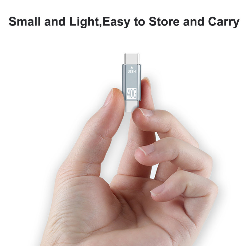 USB C-C típusú USB 4 40 Gbps Thunderbolt 3 adatszinkronizáló átalakító adapter USB 4 hosszabbító kábel Macbook Pro Air Dell laptophoz