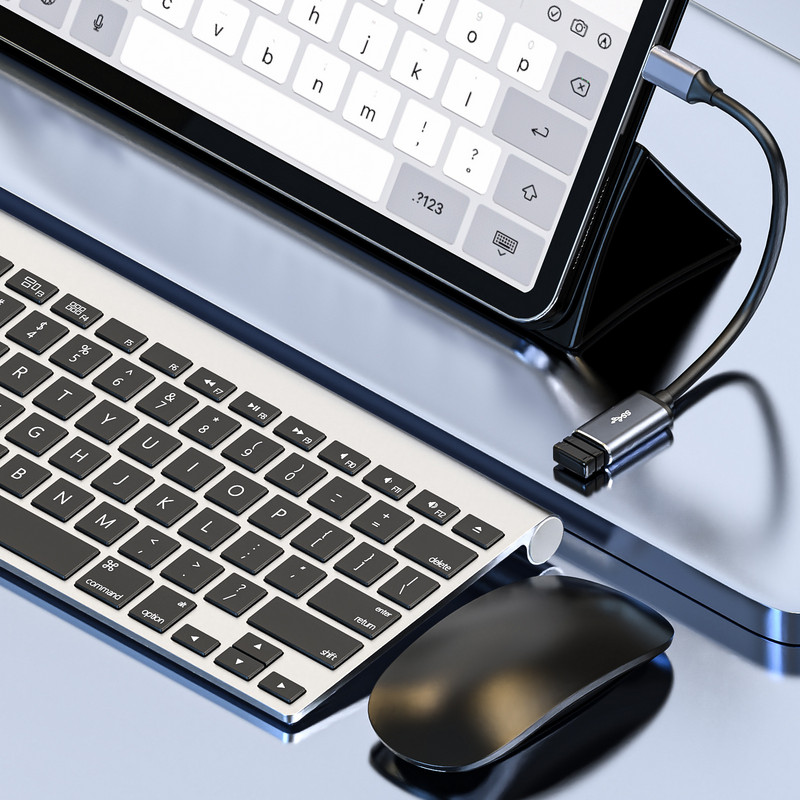 C típusú OTG kábeladapter USB 3.0 C típusú adapterhez csatlakozó Xiaomi Samsung Huawei OTG adatkábel átalakító MacBook Pro számára