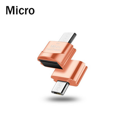 Cititor de carduri OTG tip C Cititor de carduri extern Micro USB TF Telefon mobil Adaptor SD tip-c Mini USB Adaptor card de memorie pentru laptop