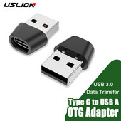 1/2 buc. Adaptor tip C la USB OTG Convertor USB mascul la USB C mamă pentru Macbook Xiaomi Samsung POCO Conector OTG de transfer de date