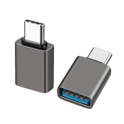 Convertor adaptor USB 3.2 OTG masculin la tip C mamă, adaptor cablu tip C Încărcător de date USB-C pentru Macbook Xiaomi Samsung S20