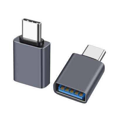 Convertor adaptor USB 3.2 OTG masculin la tip C mamă, adaptor cablu tip C Încărcător de date USB-C pentru Macbook Xiaomi Samsung S20