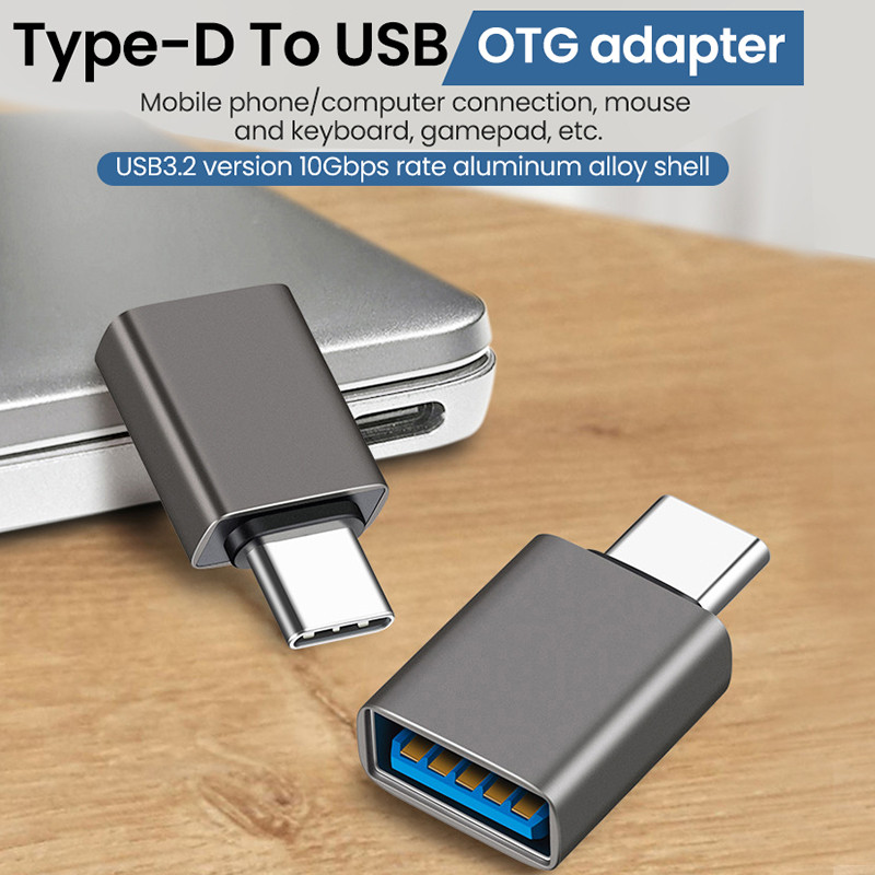 USB 3.2 OTG apa-C típusú anya adapter konverter, Type-C kábeladapter USB-C adattöltő Macbook Xiaomi Samsung S20-hoz