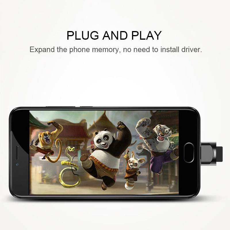 Nagy sebességű kártyaolvasó Micro-USB/C típusú memóriakártya-olvasó TF Micro-SD OTG telefonadapter micro sd kártyaolvasó