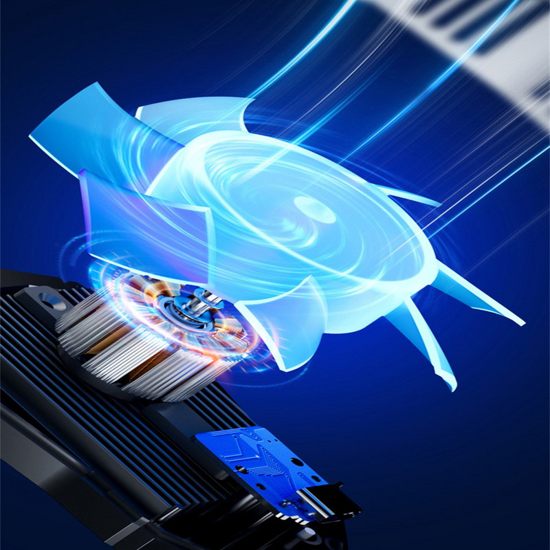 Állítható játékhűtő mágneses mobiltelefon Hűtő hűtőborda hőelvezető alumínium ötvözet mini telefon hűtőventillátor hordozható