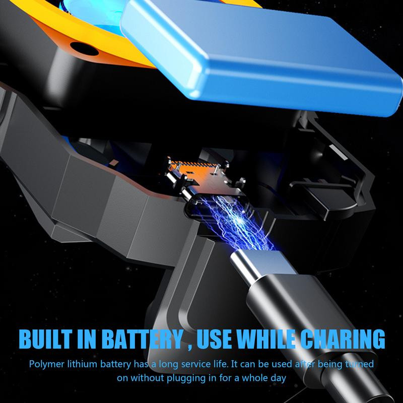 Univerzális mini mobiltelefon hűtőventilátor hordozható radiátor turbó gyors alacsony zajszintű játék hűtő mobiltelefon hűtő PUB G-hez