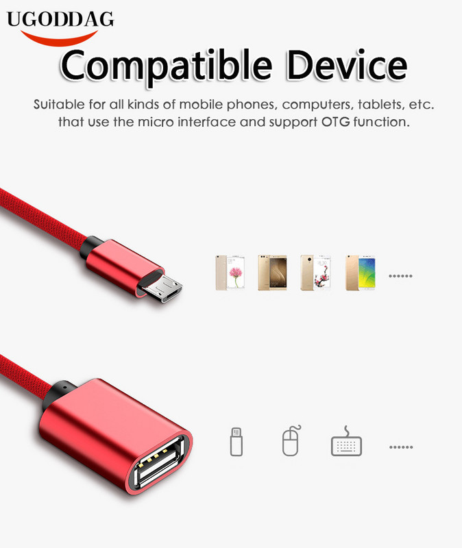Micro USB C-USB-adapter OTG-kábel C-típusú USB-kábel dugasz-USB 3.0 2.0-csatlakozó kábeladapter MacBook Pro Samsung Type-C-adapterhez
