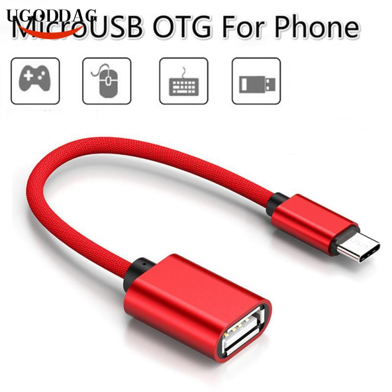 Micro USB C-USB-adapter OTG-kábel C-típusú USB-kábel dugasz-USB 3.0 2.0-csatlakozó kábeladapter MacBook Pro Samsung Type-C-adapterhez