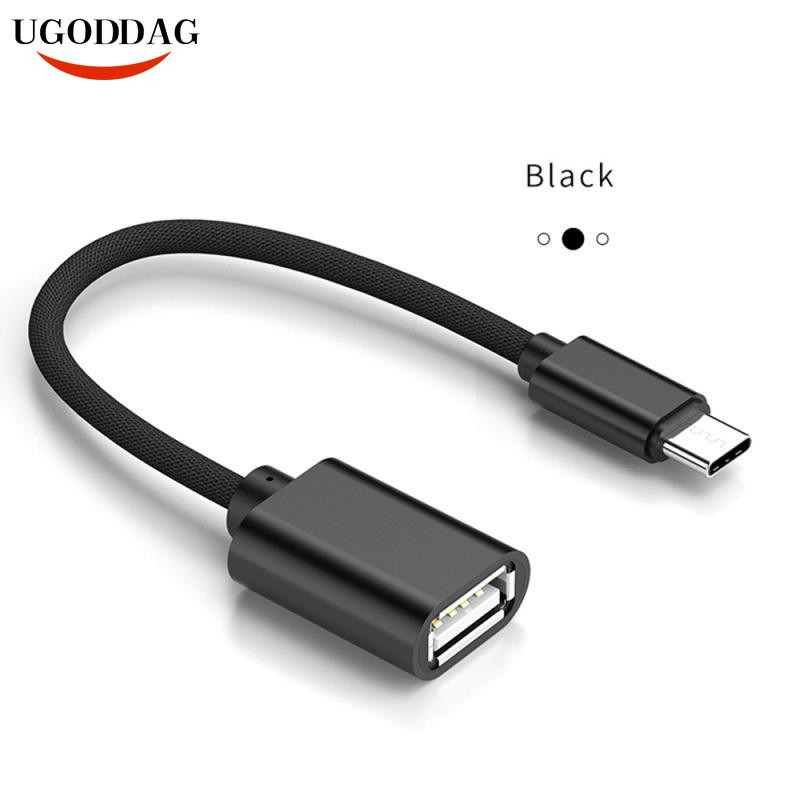 Micro USB C-USB-adapter OTG-kábel C-típusú USB-kábel dugasz-USB 3.0 2.0-csatlakozó kábeladapter MacBook Pro Samsung Type-C-adapterhez