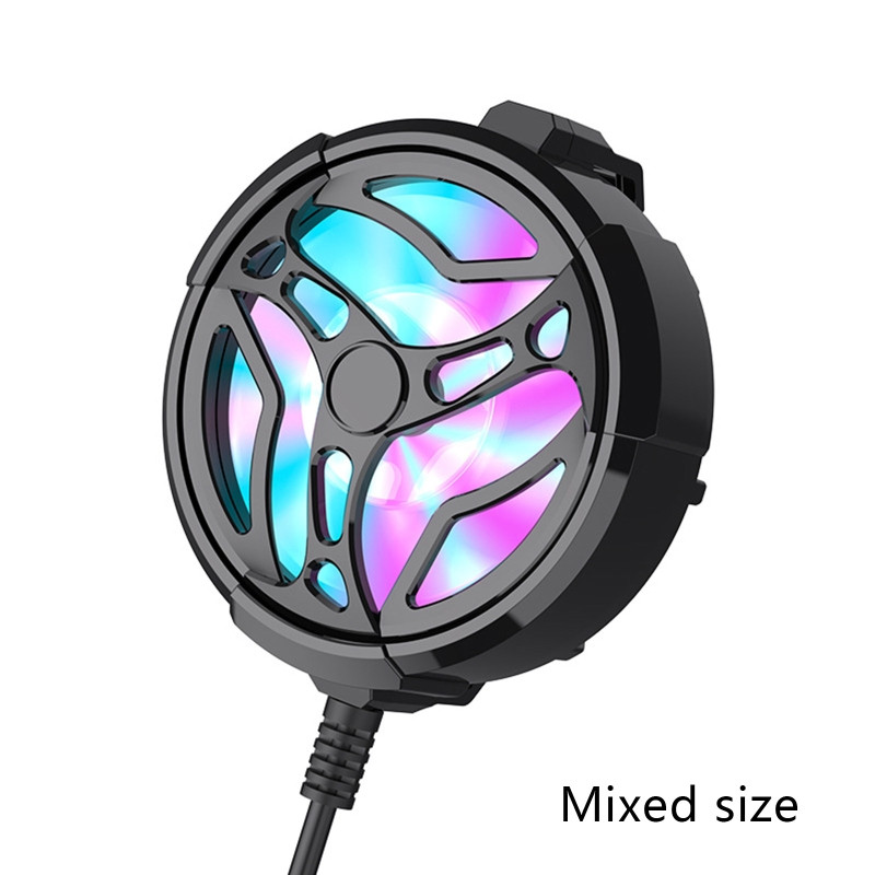 ABCD telefonijahuti kaasaskantav aktiivne jahutusventilaator mobiiltelefoni radiaator mängude mängimiseks