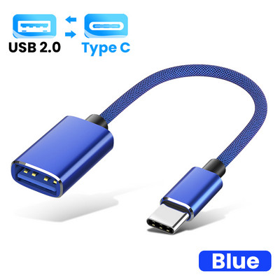Cablu adaptor tip C Micro USB OTG USB 3.0 2.0 mamă la tip C mascul Adaptor cablu Convertor Cablu USB-C pentru telefon MP4 auto