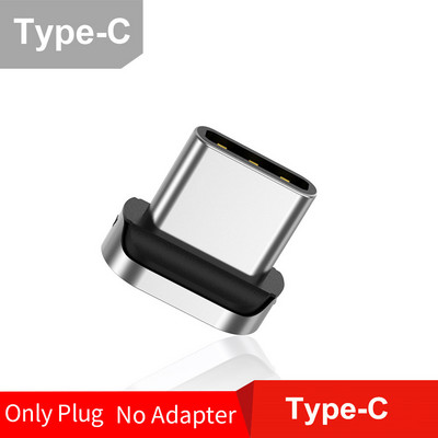 Adaptor magnetic Twitch USB tip C pentru iPhone X Samsung Xiaomi Adaptor magnetic USB C tip C mamă la conector micro USB masculin