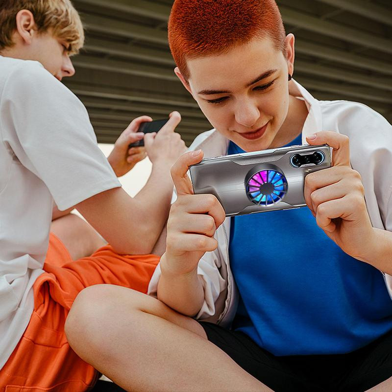 USB okostelefon hűtőradiátor játékhoz mini hűtési tartozékok Plug and Play Alacsony ventilátorzaj Univerzálisan kompatibilis gyors