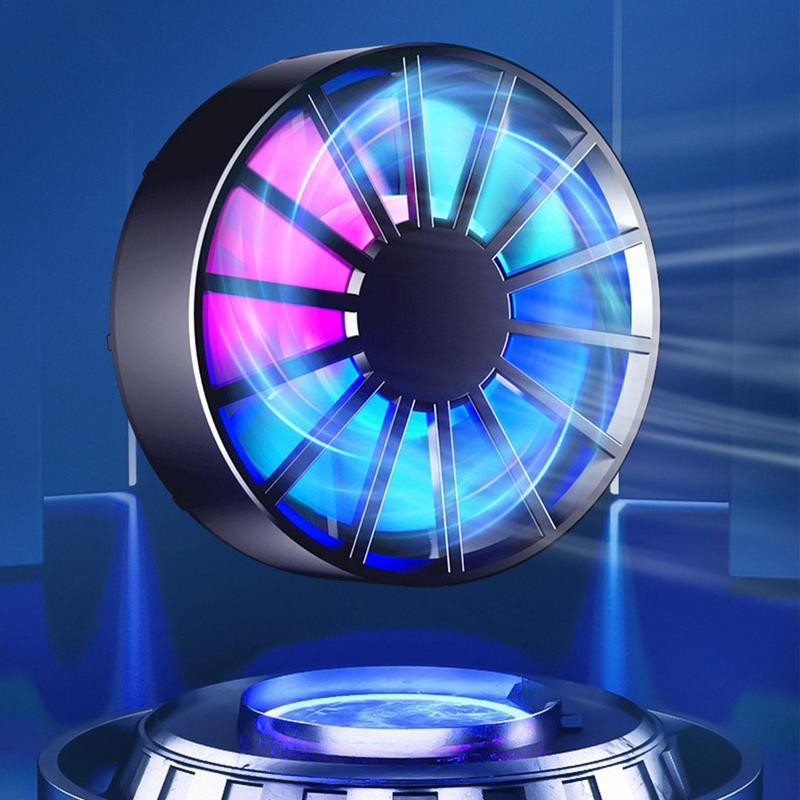 USB okostelefon hűtőradiátor játékhoz mini hűtési tartozékok Plug and Play Alacsony ventilátorzaj Univerzálisan kompatibilis gyors