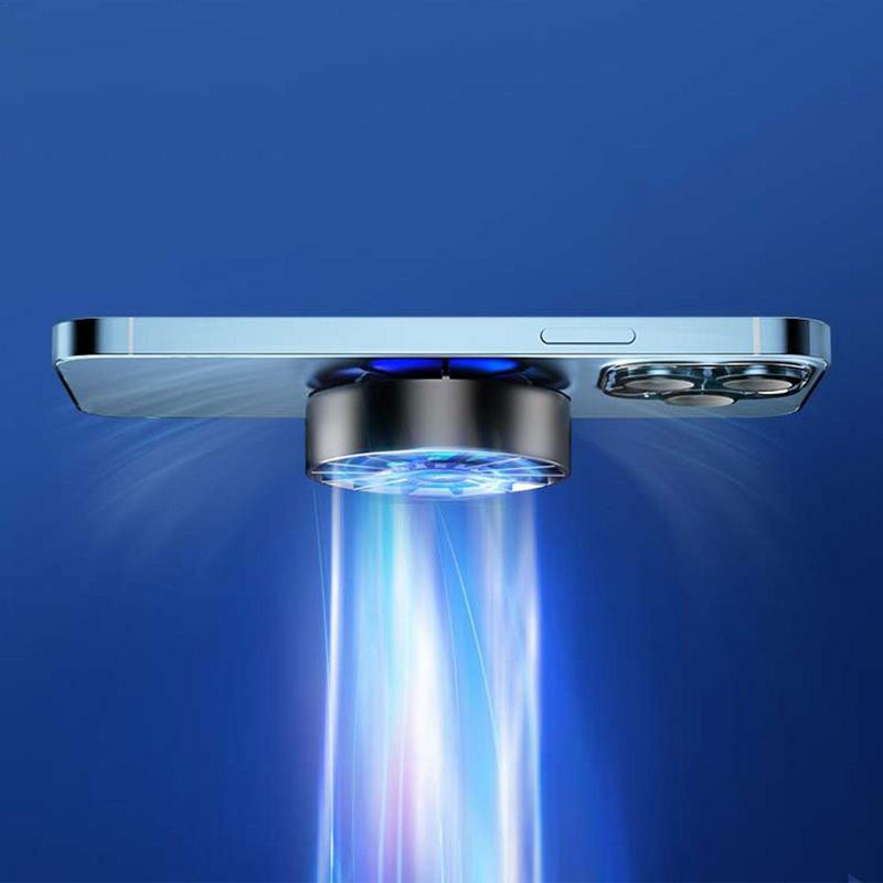 USB okostelefon hűtőradiátor játékhoz mini hűtési tartozékok Plug and Play Alacsony ventilátorzaj Univerzálisan kompatibilis gyors