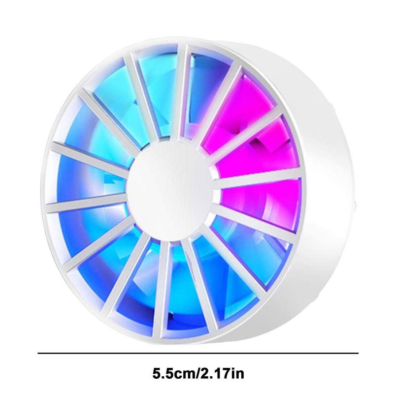 USB okostelefon hűtőradiátor játékhoz mini hűtési tartozékok Plug and Play Alacsony ventilátorzaj Univerzálisan kompatibilis gyors