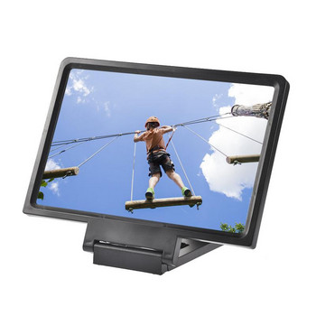 Ενισχυτής οθόνης 3D Πτυσσόμενος 1 υπολογιστής Μεγεθυντικός φακός οθόνης σιλικόνης 1 Η/Υ Ταινίες 3D Προβολέας τηλεφώνου Προστασία ματιών Εύκολο στη μεταφορά Gadget