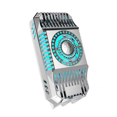 Mini ventilator de răcire universal pentru telefon mobil, radiator Turbo Hurricane, răcitor de jocuri pentru telefon mobil, radiator rece pentru iPhone/Samsung/Xiaomi