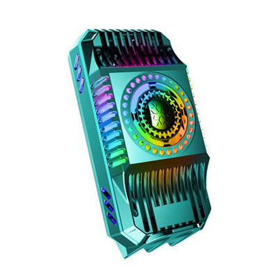 Mini ventilator de răcire universal pentru telefon mobil, radiator Turbo Hurricane, răcitor de jocuri pentru telefon mobil, radiator rece pentru iPhone/Samsung/Xiaomi