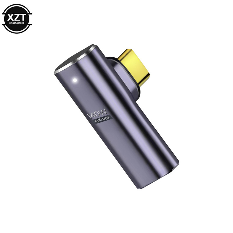 140 W-os mágneses USB 4.0 Type-C OTG adapter 40 Gbps titánötvözet gyorstöltő USB-C 8K 120HZ átalakító mágneses adapter