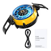 Cooler USB pentru telefon mobil, gamepad portabil universal, ventilator radiator, controler, radiator, radiator, radiator pentru lățimea de 73-104 mm telefon mobil
