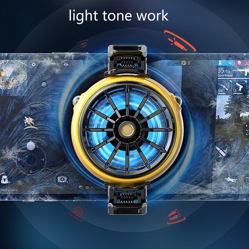 Mobiltelefon USB hűtő Univerzális hordozható játékpad radiátor ventilátor némítás radiátor vezérlő hűtőborda 73-104mm szélességű mobiltelefonhoz