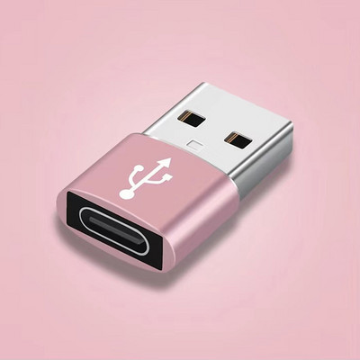 DIXSG USB A tată la tip C Conectori mamă Convertor încărcător Adaptoare tip C USBC Adaptor USB-C la USB