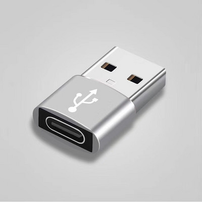 DIXSG USB A tată la tip C Conectori mamă Convertor încărcător Adaptoare tip C USBC Adaptor USB-C la USB
