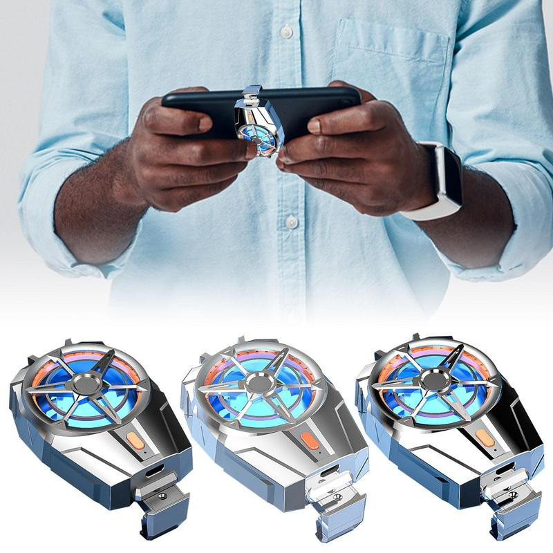 Ανεμιστήρας ψύξης τηλεφώνου Ανεμιστήρας ψύκτρας για επαναφορτιζόμενη Turbo Hurri-cane W3 Διαφορετική ταχύτητα Κατάλληλη για όλα τα κινητά 4,5-6 ιντσών