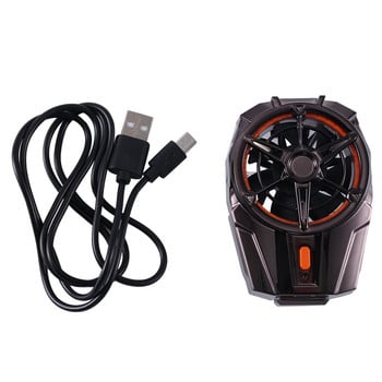 Universal Mini Mobile Phone Cooling Fan Radiator Turbo Hurricane Game Cool Heat Sink Battery Model