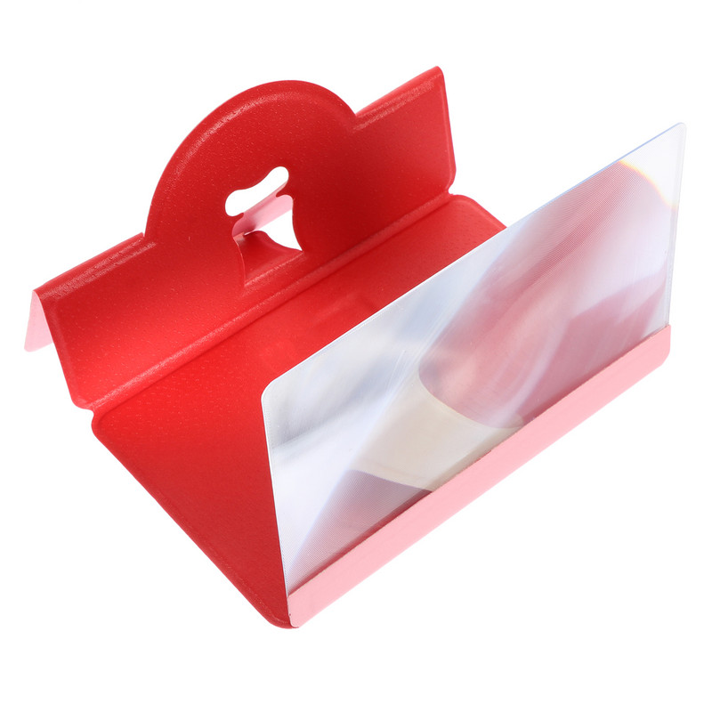 Képernyőnagyító Erősítő Állvány Videó Állvány Mobiltelefon Nagyító 5D Projektor Nagyító Játékbázis Funkcionális összecsukható Mobil