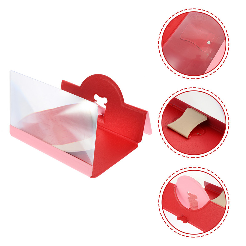 Képernyőnagyító Erősítő Állvány Videó Állvány Mobiltelefon Nagyító 5D Projektor Nagyító Játékbázis Funkcionális összecsukható Mobil