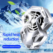 Răcitor pentru telefon mobil pentru joc Instrument de răcire cu radiator Ventilator portabil de răcire pentru iPhone 13 12 11 Pro Max Mini Xr Xs X Android