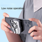 Pentru iPhone Android Ventilator Radiator Turbo Hurricane Răcitor de jocuri Telefon mobil Radiator de căldură răcoros Ventilator de răcire universal Mini pentru telefon mobil