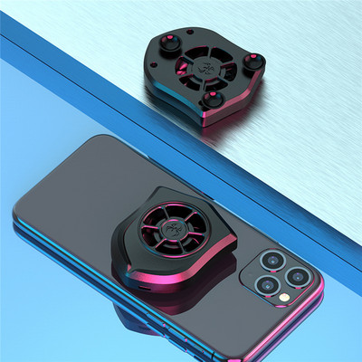 Pentru iPhone Android Ventilator Radiator Turbo Hurricane Răcitor de jocuri Telefon mobil Radiator de căldură răcoros Ventilator de răcire universal Mini pentru telefon mobil