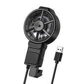Ventilator de răcire universal pentru telefon mobil Radiator de căldură pentru iPhone Samsungs HUAWEIs Ventilator radiator portabil USB Radiator Toate telefoanele inteligente