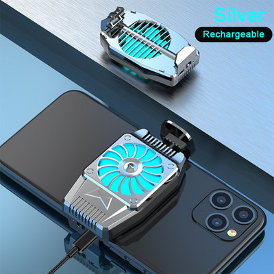 Univerzális mini mobiltelefon hűtőventillátor radiátor Turbo Hurricane Game Cooler Cell Phone Cool hűtőborda IPhone/Samsung/Xiaomi számára